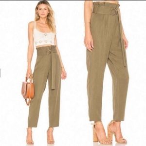 NEW with tags Tularosa Greyson Trouser Pants Olive Green